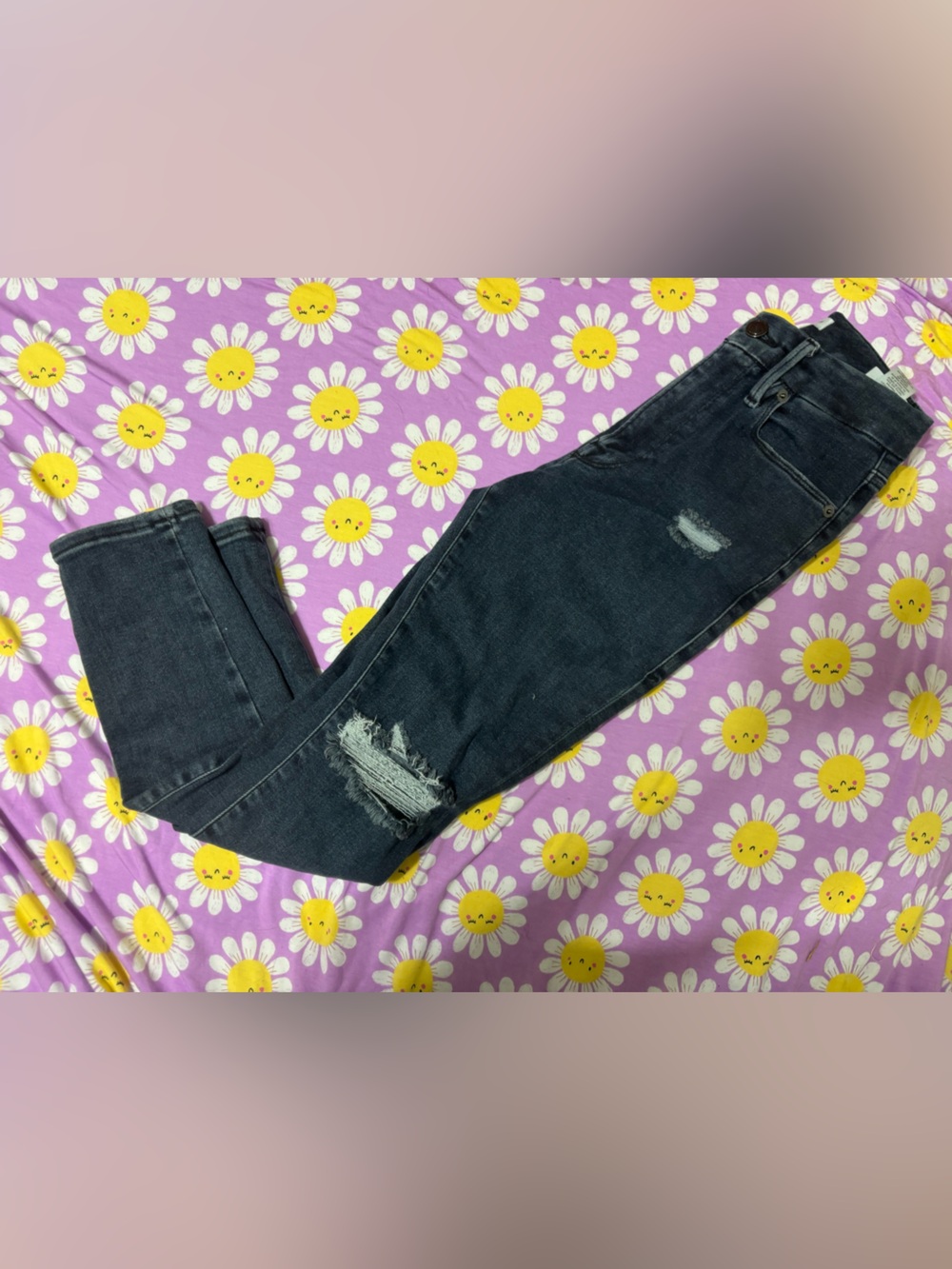 Good American Dark Indigo Stretch Jeans